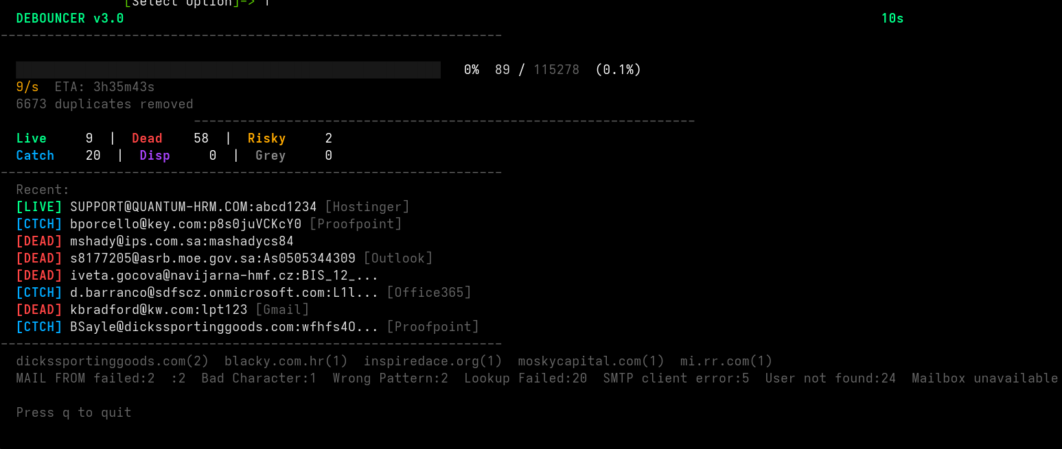 Debouncer Output